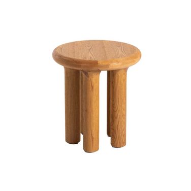 Destiny Side Table In Natural Oak