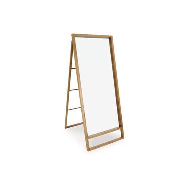 Devford Floor Mirror In Brown