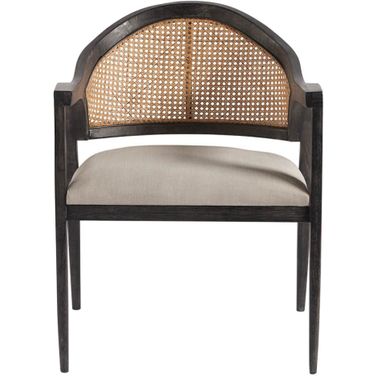 Dexter Black Accent Chair