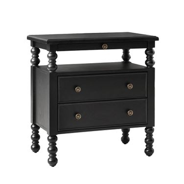 Di 1-Drawer Nightstand In Black