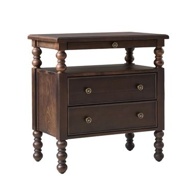 Di 1-Drawer Nightstand In Walnut