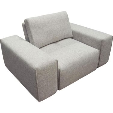 Diamond Sofa Jazz Barley Fabric Chair With Adjustable Backrest