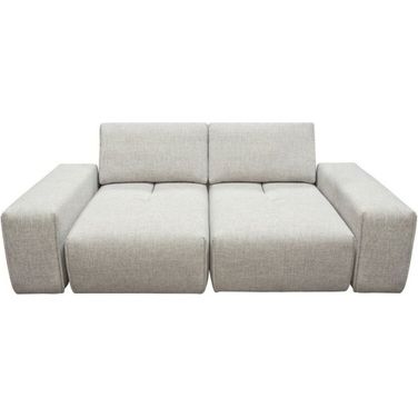 Diamond Sofa Jazz Barley Fabric Two Seater with Adjustable Backrests