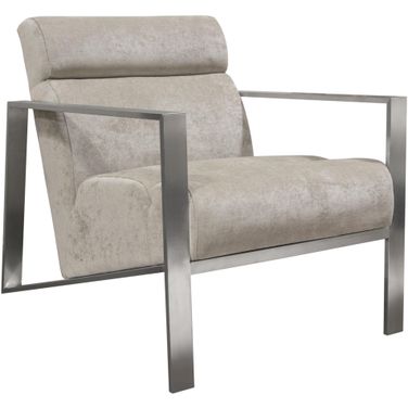 Diamond Sofa La Brea Champagne Fabric Accent Chair