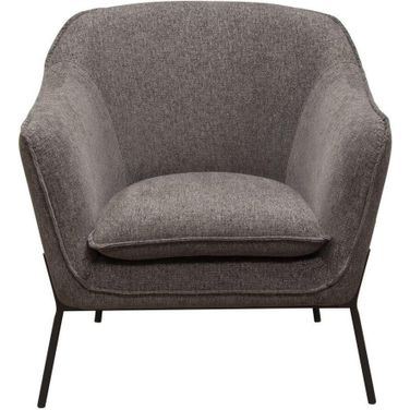 Diamond Sofa Status Grey Fabric Accent Chair