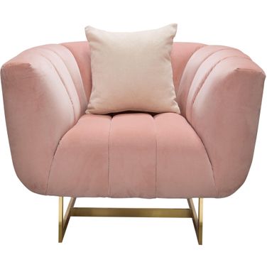Diamond Sofa Venus Pink Velvet Chair