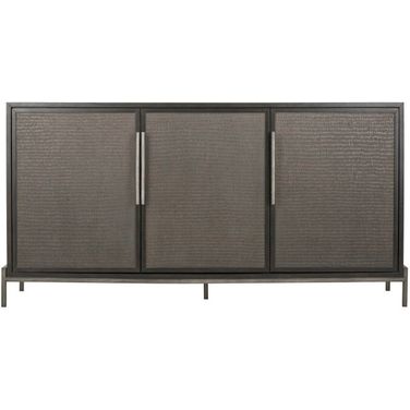 Diego 3 Door Cabinet In Dark Brown