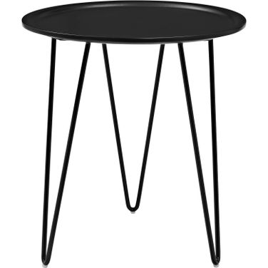 Digress Black Side Table