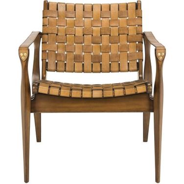 Dilan Safari Chair In Brown and Light Brown