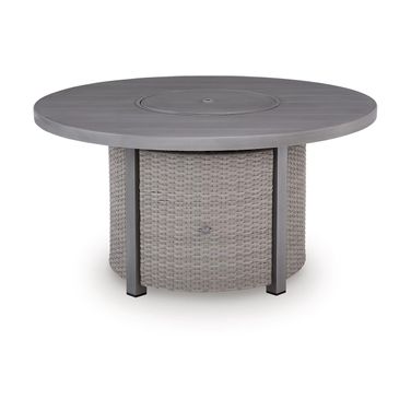 Dillon Beach Outdoor Fire Pit Table In Gray