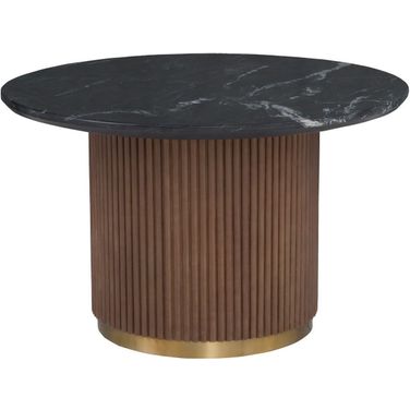 Dimitri 48 Inch Round Dining Table In Kafe