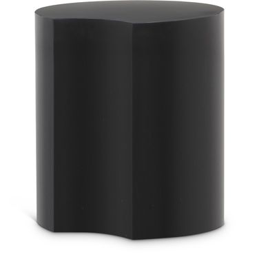 Dimple End Table In Black