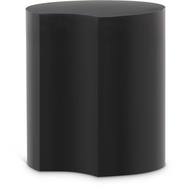 Dimple End Table In Black
