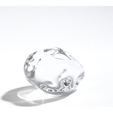 Dimple Small Paperweight In Clear