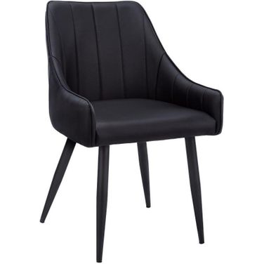 Dining Chair Set Of 2 In Black