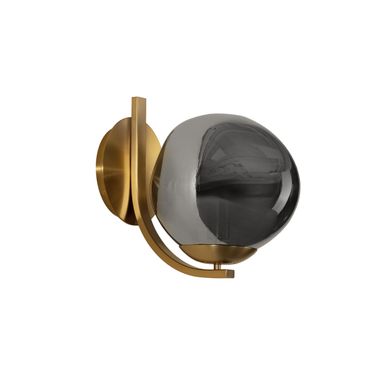 Dionis Sconce In Smoked and Brushed Gold