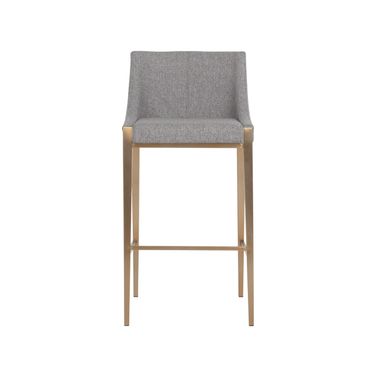 Dionne Barstool In Monument Pebble