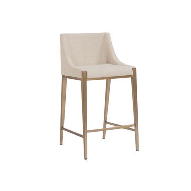 Dionne Counter Stool In Monument Oatmeal
