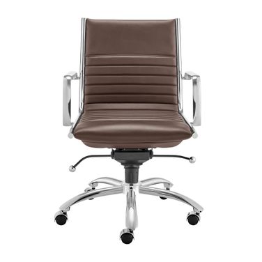 Dirk Low Back Office Chair In Brown
