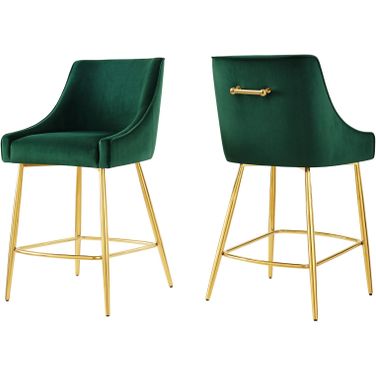 Discern Counter Stools - Set of 2 In Green