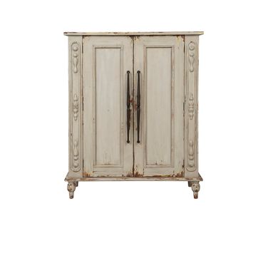 Distressed Bijou Hall Cabinet