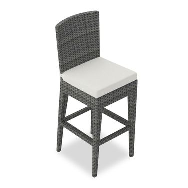 District Bar Chair In Canvas Natural and Slate