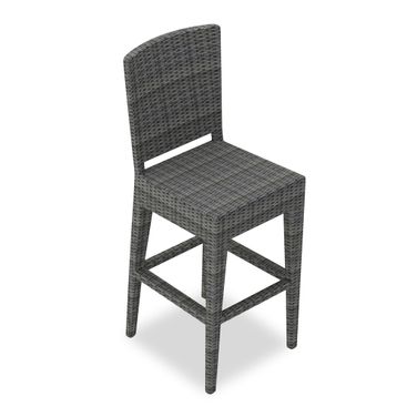 District Bar Chair In Textured Slate