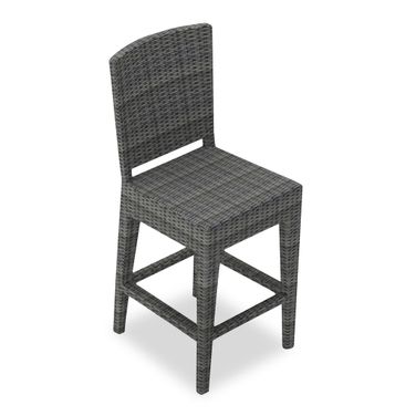 District Counter Height Chair In Textured Slate