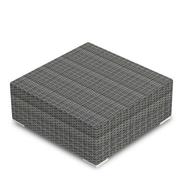 District Square Coffee Table In Textured Slate