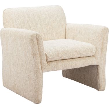 Dobra Accent Chair In Oatmeal Beige