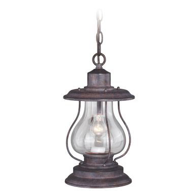 Dockside 8 Inch Outdoor Pendant In Weathered Patina