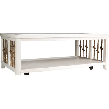 Dockside II White Cocktail Table