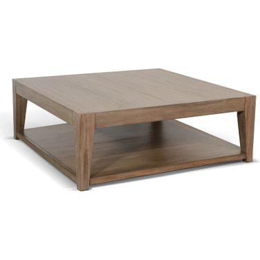 Doe Valley Buckskin Coffee Table With Casters In Light Brown