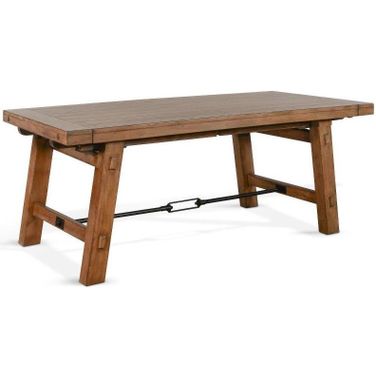 Doe Valley Extension Dining Table In Light Brown
