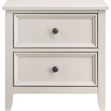 Donahue Nightstand In White