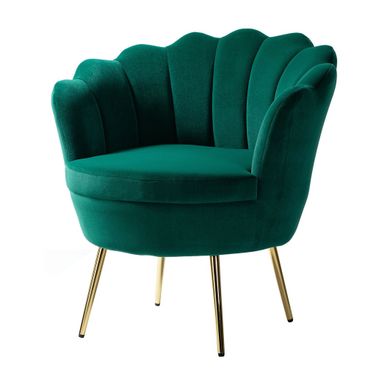 Donata Barrel Chair In Green