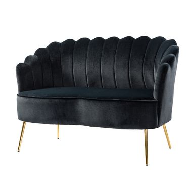 Donata Loveseat In Black
