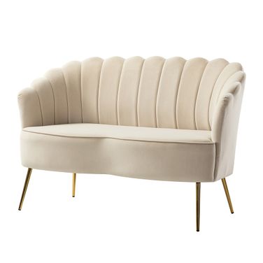 Donata Loveseat In Tan