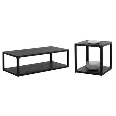 Doncaster Occasional Table Set In Black