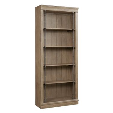 Donelson Bunching Bookcase In Vintage Natural