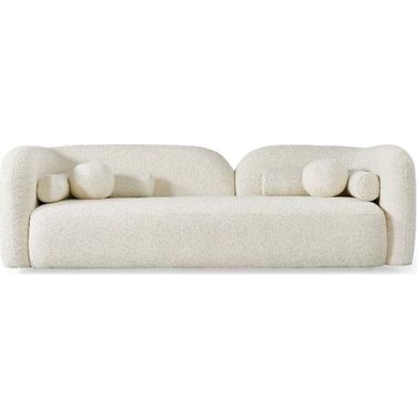 Donna Ivory Boucle Sofa