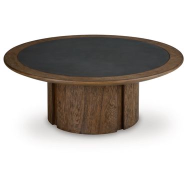 Dontayne Coffee Table In Warm Brown