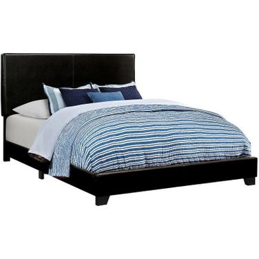Dorian Upholstered Full Bed Black