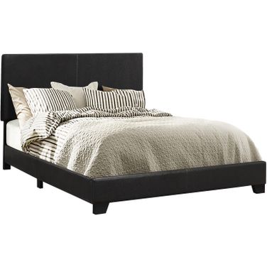 Dorian Upholstered Eastern King Bed Black