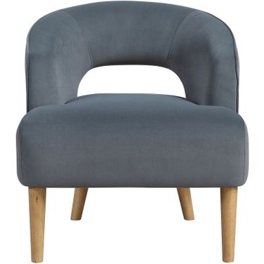 Dorset Accent Chair In Dark Gray