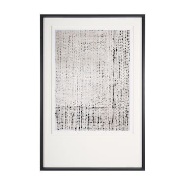 Dot Texture Tan I Wall Art In Black and Gray