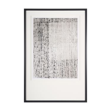 Dot Texture Tan III Wall Art In Black and Gray