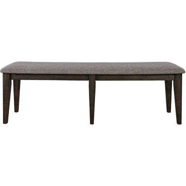 Double Bridge Chestnut Bench
