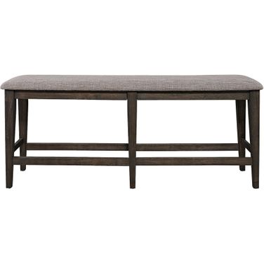 Double Bridge Chestnut Counter Bench