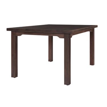 Dovetail 60 Inch Friendship Table In Aged Grey